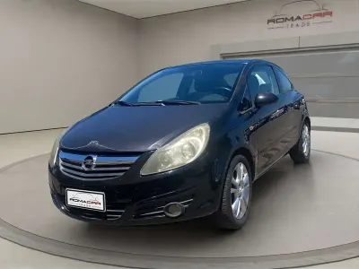 Usata Opel Corsa Sport 90 CV (66 kW) 2008 Nero Utilitaria