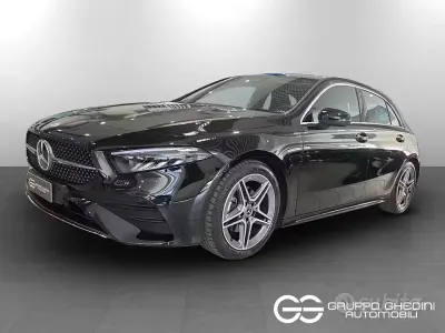 Usata Mercedes A180 AMG line 136 CV (100 kW) 2025 Nero Berlina