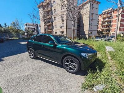 Usata Alfa Romeo Stelvio Sprint 201 CV (147 kW) 2020 Verde SUV