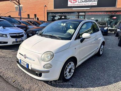 Usata Fiat 500 Lounge 86 CV (63 kW) 2011 Bianco Utilitaria