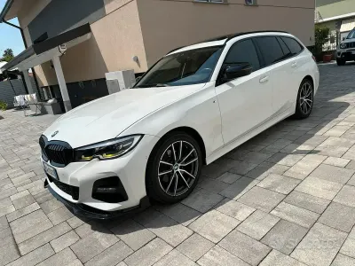 Usata BMW 320 M Sport 190 CV (139 kW) 2020 Bianco Station wagon