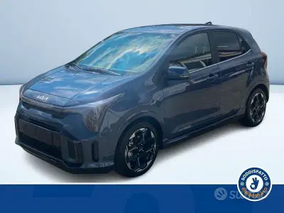 Nuova Kia Picanto GT-Line 62 CV (45 kW) 2026 Blu Utilitaria