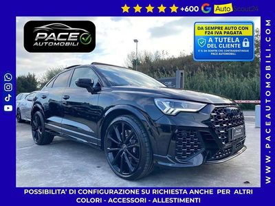 Usata Audi RS Q3 Sportback Ambiente 400 CV (294 kW) 2024 Nero SUV