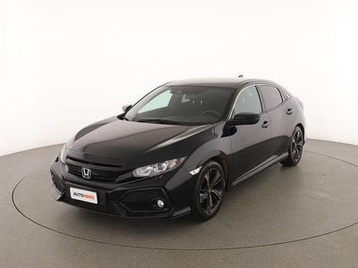 Usata Honda Civic Elegance 130 CV (95 kW) 2019 Nero Berlina