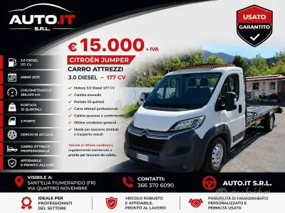 Usata Citroën Jumper 179 CV (131 kW) 2015 Bianco Monovolume