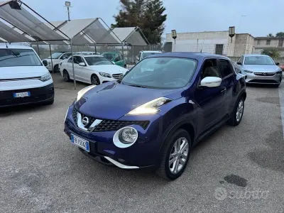 Usata Nissan Juke N-Connecta 110 CV (80 kW) 2015 Blu SUV