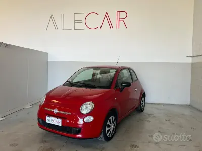 Usata Fiat 500 Pop 69 CV (50 kW) 2009 Rosso Cabrio