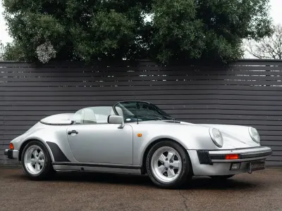Usata Porsche 911 Speedster 231 CV (169 kW) 1989 Argento Cabrio