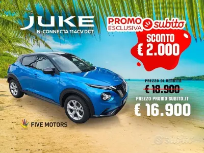 Usata Nissan Juke N-Connecta 114 CV (83 kW) 2022 Blu SUV