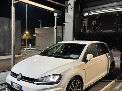 Usata VW Golf VII GTD 184 CV (135 kW) 2015 Bianco Berlina