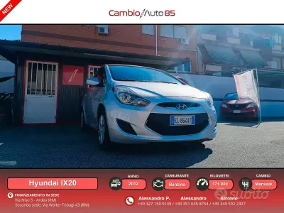 Usata Hyundai ix20 Classic 90 CV (66 kW) 2012 Grigio Utilitaria