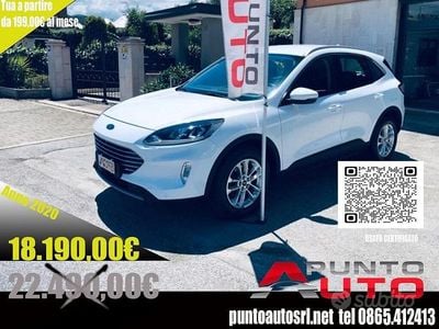 Usata Ford Kuga Titanium 120 CV (88 kW) 2020 Bianco SUV