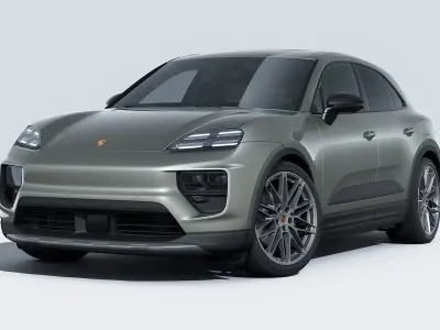 Usata Porsche Macan 2024 U4 verde aventurine metallizzato SUV