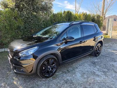 Brugt Peugeot 2008 GT-line 120 HK (88 kW) 2017 Sort SUV