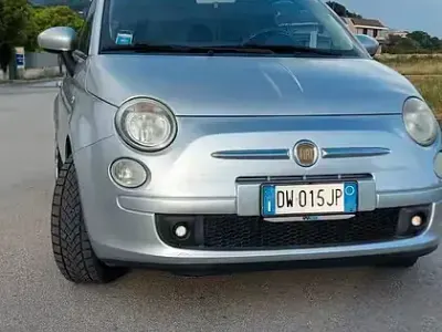 Usata Fiat 500 100 CV (73 kW) 2009 Grigio Cabrio