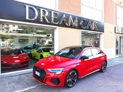 Usata Audi A3 S-Line 190 CV (139 kW) 2023 Rosso Berlina