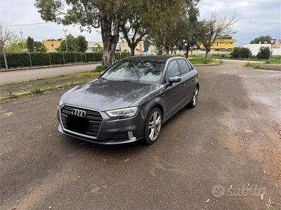Usata Audi A3 110 CV (80 kW) 2017 Grigio Berlina