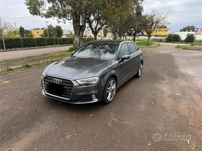 Usata Audi A3 122 CV (89 kW) 2017 Grigio Berlina
