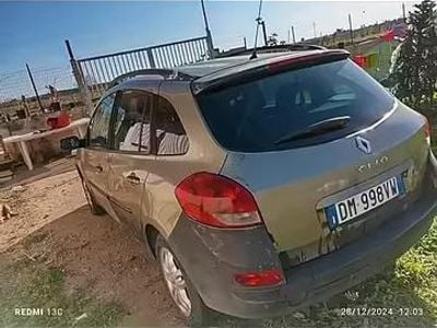 Usata Renault Clio GrandTour 65 CV (47 kW) 2009 Grigio Station wagon