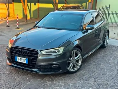 Usata Audi A3 S-Line 184 CV (135 kW) 2013 Grigio Berlina