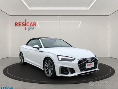 Usata Audi S5 Cabriolet Ambiente 354 CV (260 kW) 2024 Bianco Cabrio