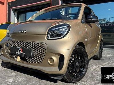 Usata Smart ForTwo Electric Drive Brabus 60 kW (82 CV) 2021 Giallo Cabrio