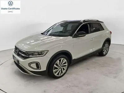 Usata VW T-Roc Style 150 CV (110 kW) 2023 Bianco SUV