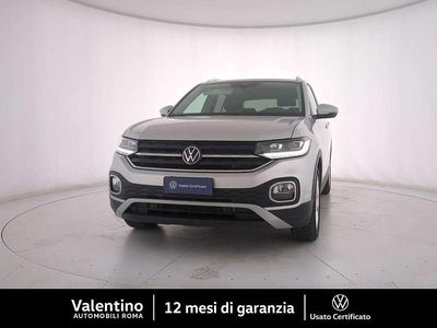 Usata VW T-Cross Advance 110 CV (80 kW) 2023 Grigio SUV