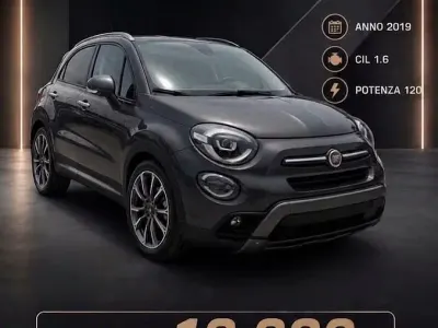 Usata Fiat 500X Cross 120 CV (88 kW) 2019 Grigio SUV