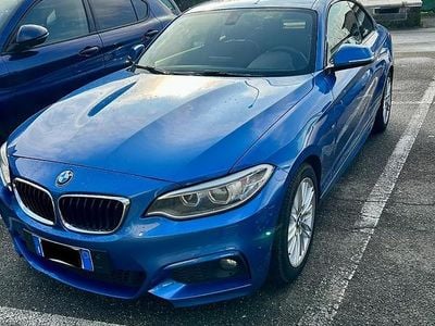 Usata BMW 218 M Sport 143 CV (105 kW) 2014 Blu Coupé