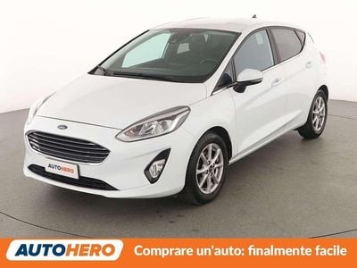 Usata Ford Fiesta Titanium 125 CV (91 kW) 2021 Bianco Utilitaria