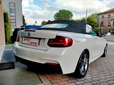 Usata BMW 218 M Sport 150 CV (110 kW) 2017 Bianco Cabrio
