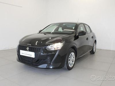 Usata Peugeot 208 Active 75 CV (55 kW) 2021 Nero Utilitaria