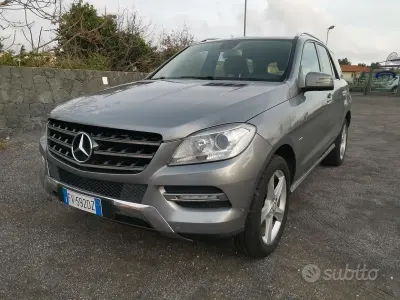 Usata Mercedes ML250 Premium 204 CV (150 kW) 2012 Grigio SUV