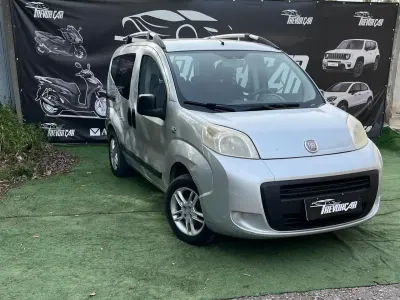 Käytetty Fiat Qubo Dynamic 69 HP (50 kW) 2010 Harmaa Tila-auto