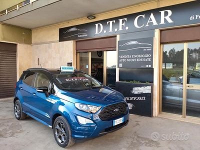 Usata Ford Ecosport ST-Line 100 CV (73 kW) 2018 Blu SUV