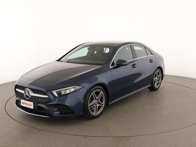 Usata Mercedes A180 AMG line 136 CV (100 kW) 2022 Blu Berlina