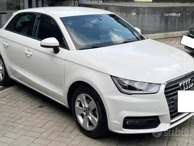 Usata Audi A1 95 CV (69 kW) 2016 Bianco Utilitaria