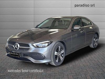 Usata Mercedes C200 Advanced 163 CV (119 kW) 2024 Grigio Berlina