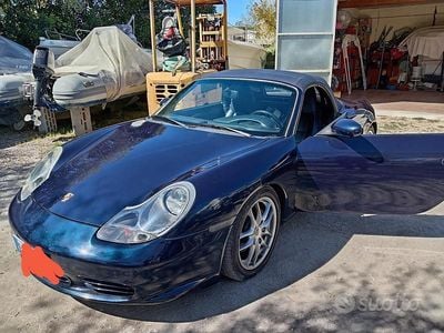 Usata Porsche Boxster 1999 Blu Cabrio