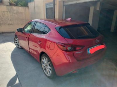 Usata Mazda 3 105 CV (77 kW) 2016 Rosso Berlina