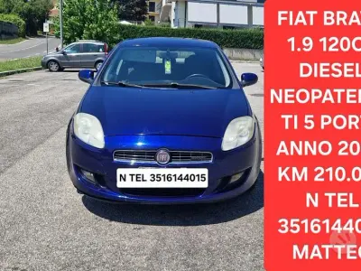 Usata Fiat Bravo 120 CV (88 kW) 2007 Bluazzurro Utilitaria