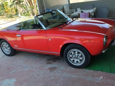 Usata Fiat 124 Spider 1980 Rosso Cabrio
