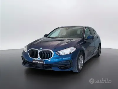 Usata BMW 116 Advantage 109 CV (80 kW) 2023 Blu Utilitaria