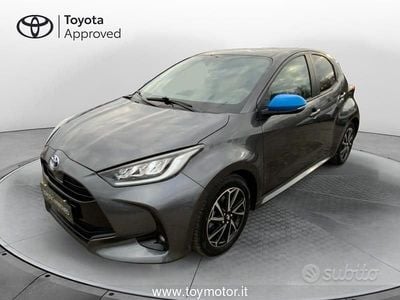 Usata Toyota Yaris Hybrid Trend 116 CV (85 kW) 2022 Grigio Berlina