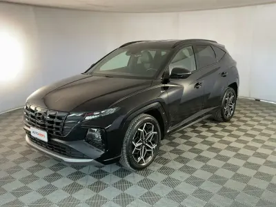 Usata Hyundai Tucson N Line 136 CV (100 kW) 2021 Nero SUV