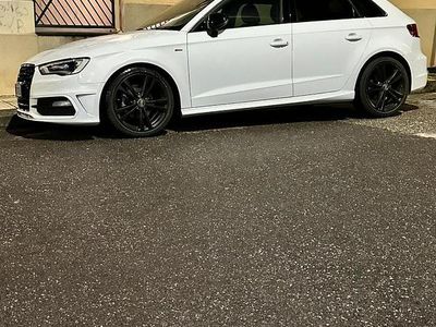 Usata Audi A3 S-Line 150 CV (110 kW) 2013 Bianco Berlina