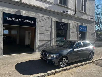 Usata BMW 118 Advantage 136 CV (100 kW) 2018 Grigio Utilitaria