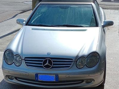 Usata Mercedes CLK200 Elegance 163 CV (119 kW) 2004 Grigio Cabrio