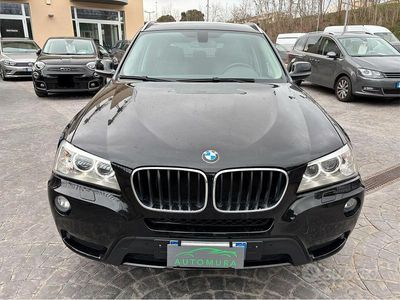 Usata BMW X3 Efficient Dynamics 150 CV (110 kW) 2014 Nero SUV